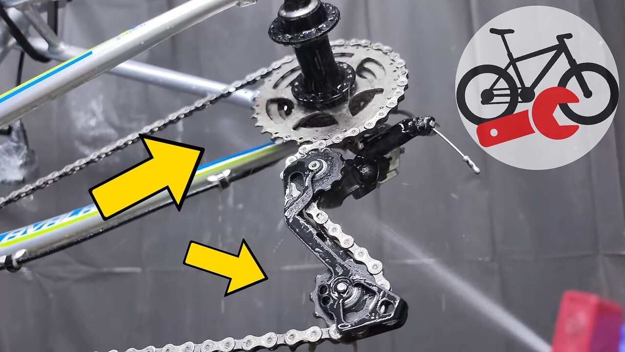 How to Wash a Bicycle. Satisfying Bike Cleaning!
