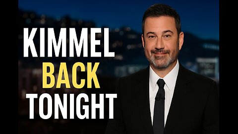 Jimmy Kimmel is BACK: Disney CAVES, Affiliates REFUSE to Air Him!