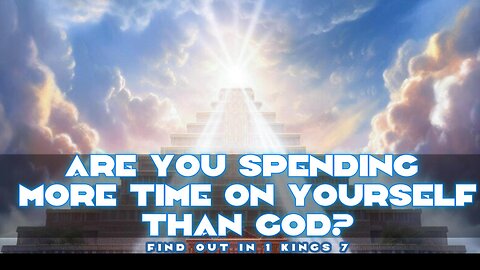 Are You Spending More On Yourself Than God?