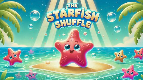 The Starfish Shuffle | Fun Kids Dance Song 🌊⭐🎶