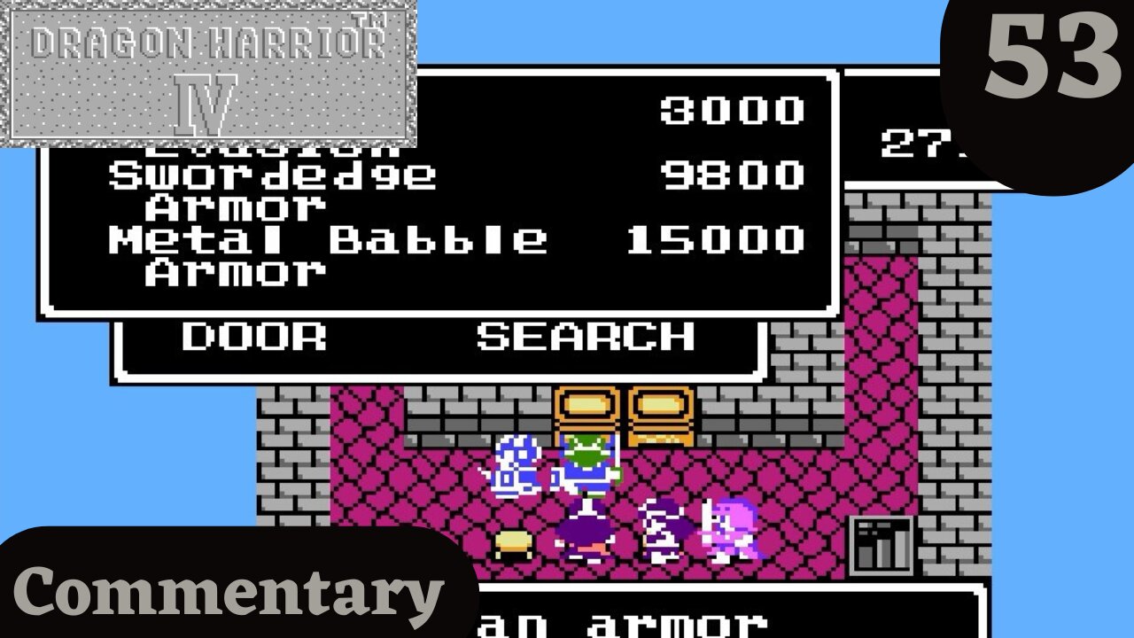 Trying to Navigate Through the Crypt - Dragon Warrior IV Part 53
