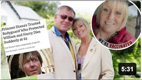 Diana's bodyguard didn't get the memo.....