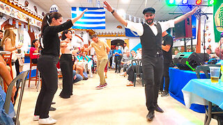 Greeks in Spain 🇬🇷 Greece at the International Fair of Countries Fuengirola [4K]