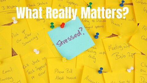 What Really Matters?