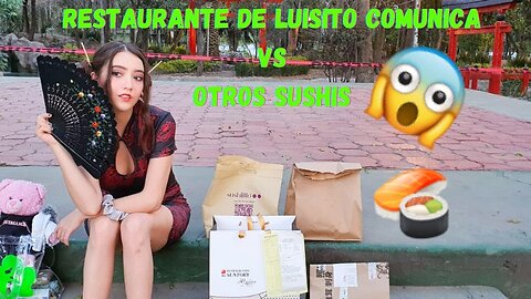 La ruta del Sushi🍣Visité 4 restaurantes de comida japonesa!!! ༼ つ ◕_◕ ༽つ
