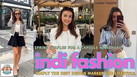 SPRING STAPLES FOR A CAPSULE WARDROBE | indifashion