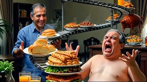 Egyptian hospitality ritual 🍜