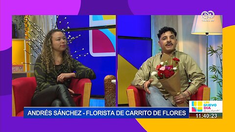 Andrés Sánchez Florista del Carrito de Flores