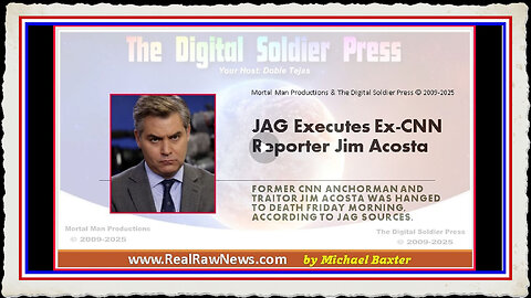 JAG Executes Ex-CNN Reporter Jim Acosta at Camp Blaz, Guam