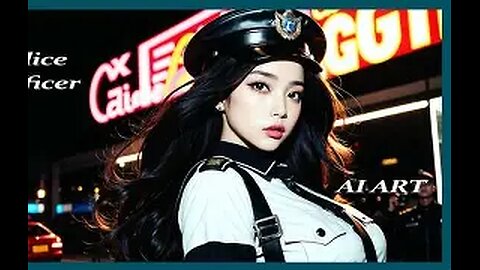✨ Cute Girl Police Officer Cosplay 👮‍♀️🔥