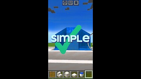Minecraft How to build simple water fountain #shorts #minecraft #tutorial #survivalseries