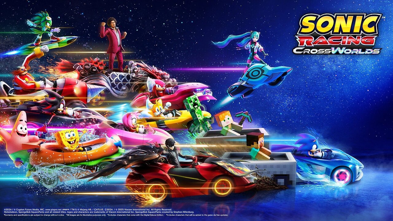 Sonic Racing: Crossworlds gotta go fast #beta #familyfriendly #live( CHAT ISN'T MONITORED)