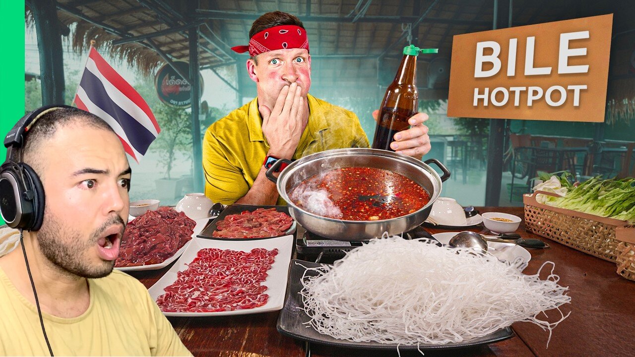 Kalkazian reacts Best Ever Food Review Show | I Ate Thailand's Most Bizarre Noodle Dish!!