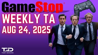 GME Weekly TA Update Aug 24, 2025 - Earnings Around the Corner