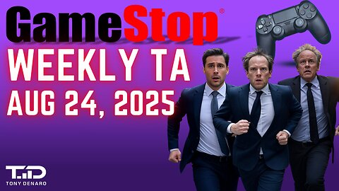 GME Weekly TA Update Aug 24, 2025 - Earnings Around the Corner