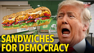 Trump vs Sandwich: Guy Throws Footlong, Loses Job, Gets Charged | The Tony Michaels Podcast #970