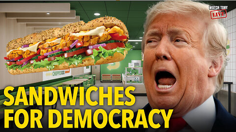 Trump vs Sandwich: Guy Throws Footlong, Loses Job, Gets Charged | The Tony Michaels Podcast #970