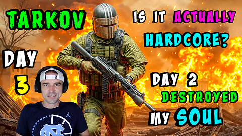 🔴LIVE - DAY 3 - TARKOV HARDCORE WIPE ATTEMPT - GETTING DOMINATED RELENTLESSLY 😂 - NEFFEX MUSIC