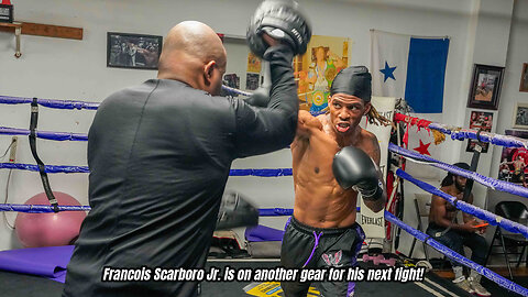 Francois Scarboro is focused on bout November 21st against Onyx Sanchez!