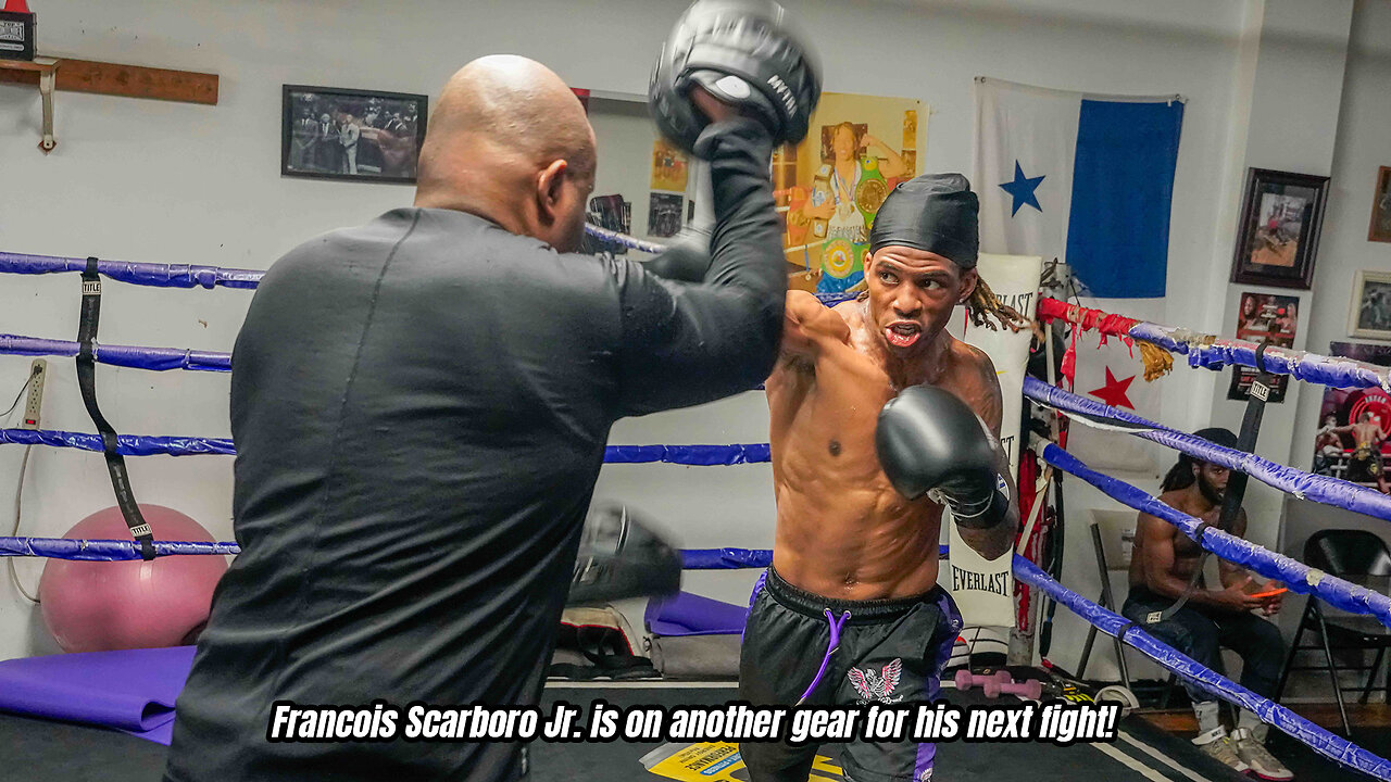 Francois Scarboro is focused on bout November 21st against Onyx Sanchez!