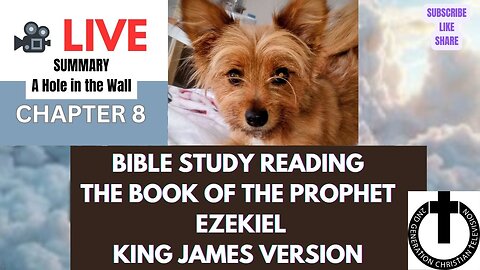 Livestreaming Ezekiel Ch 8 Bible Study King James (KJV) @2ndGCT #live #ezekiel8kjv #faith #wordofgod