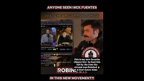 Ian Carroll ~ Where'd Nick go?