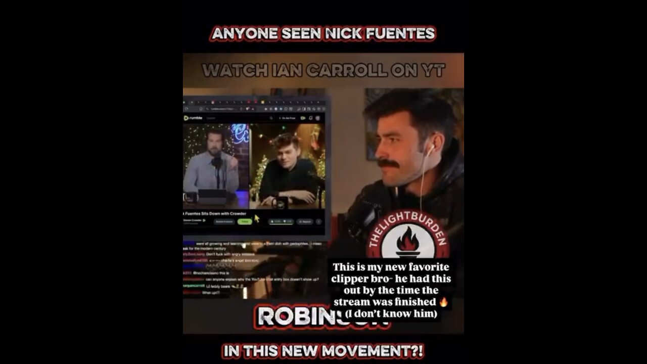 Ian Carroll ~ Where'd Nick go?