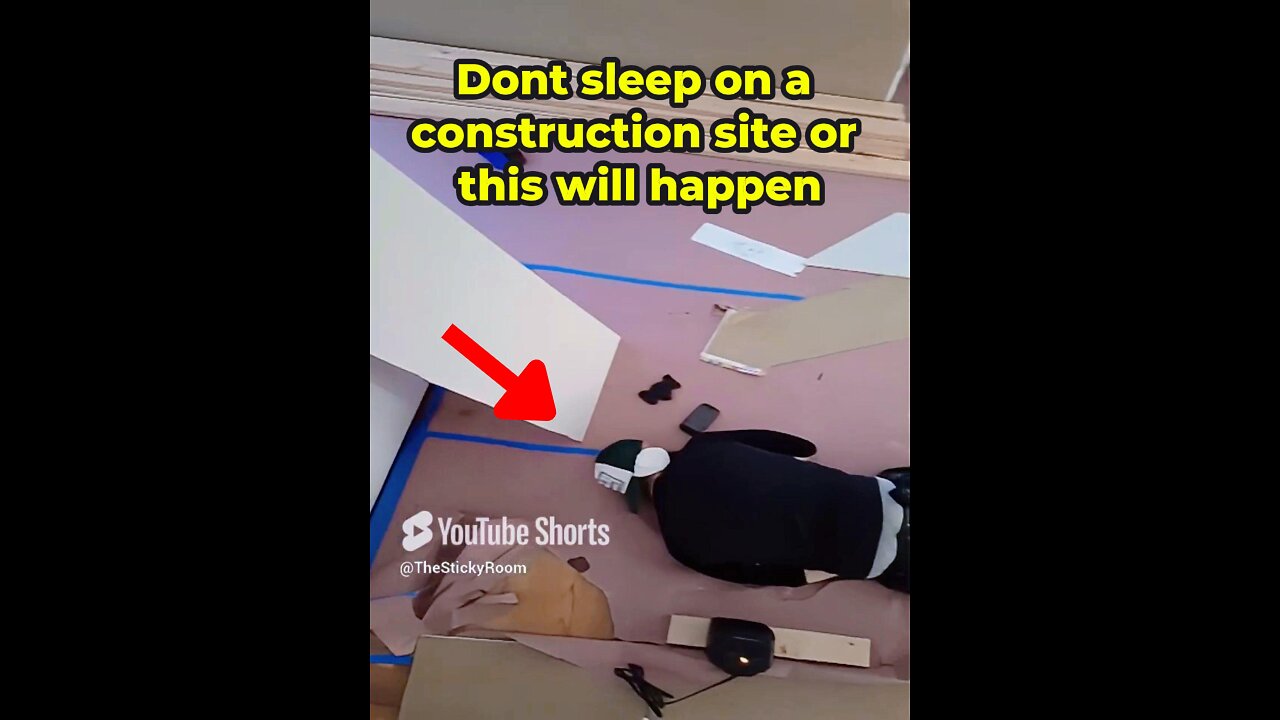 This Man slept on the job