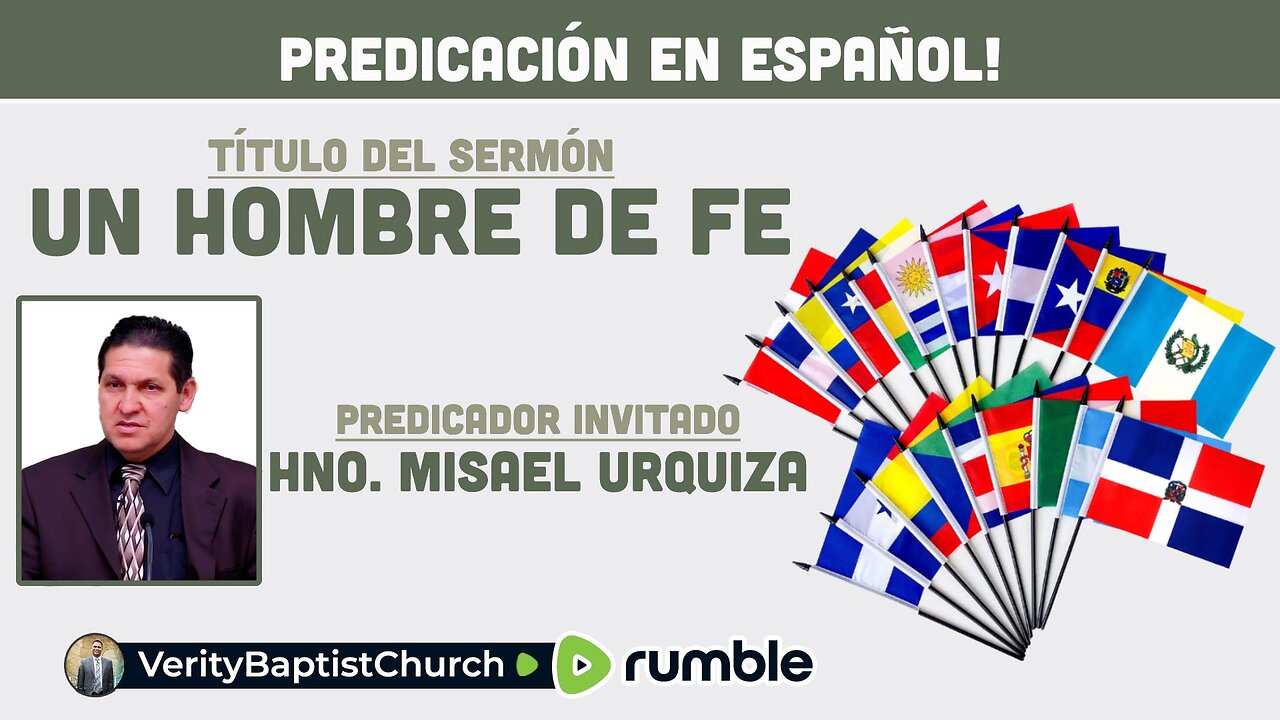 Un Hombre de Fe | Hno. Misael Urquiza