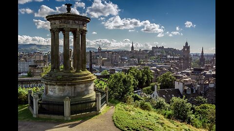 Best View of Edinburgh | Most Beautiful City in Europe Walking Tour