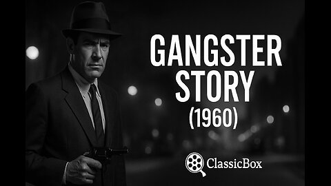 GANGSTER STORY (1960) | Full Movie | Walter Matthau | Classic Crime Noir Thriller