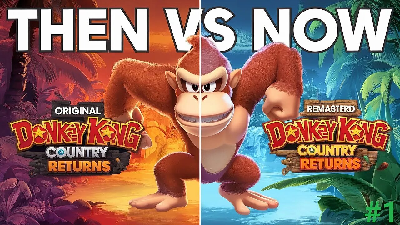 Get Ready for Donkey Kong Country Returns in Vibrant HD!