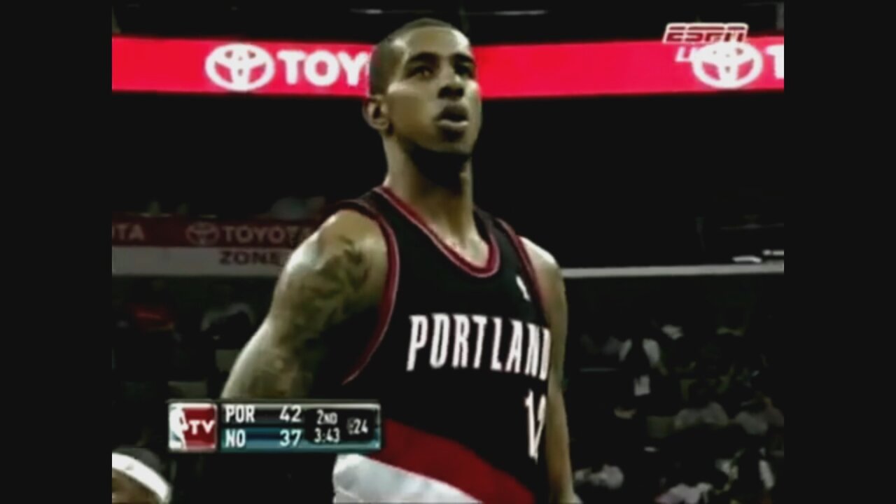 LaMarcus Aldridge 24 Points @ NO Hornets, 2009-10.