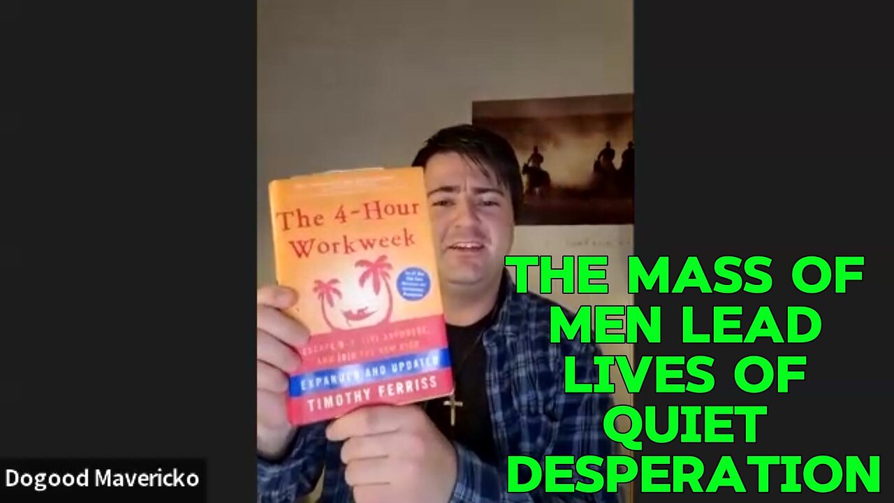 “The Mass Of Men Lead Lives Of Quiet Desperation”... |EP #114