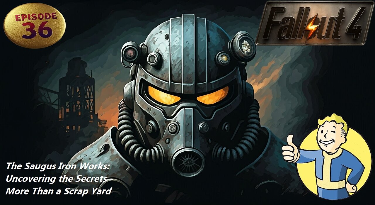 Fallout 4 EP 36: The Saugus Iron Works: Uncovering the Secrets - More Than a Scrap Yard #fallout4