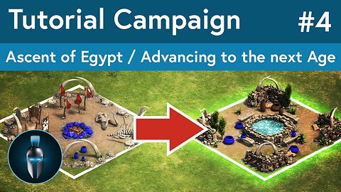 Age of Empires: Definitive Edition | AOE - Ascent of Egypt - Advancing to the next Age | Tutorial 4K