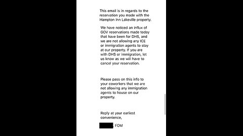 Hilton Hotels Banned ICE Agents in Minnesota