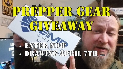 WIN BIG with Our EPIC Prepper Gear Giveaway!