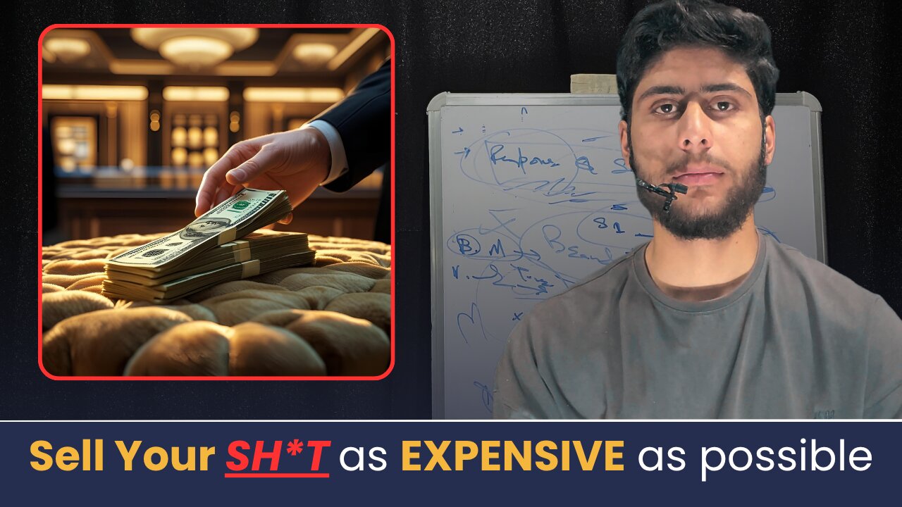Sell your sh*t at expensive prices. This is why: