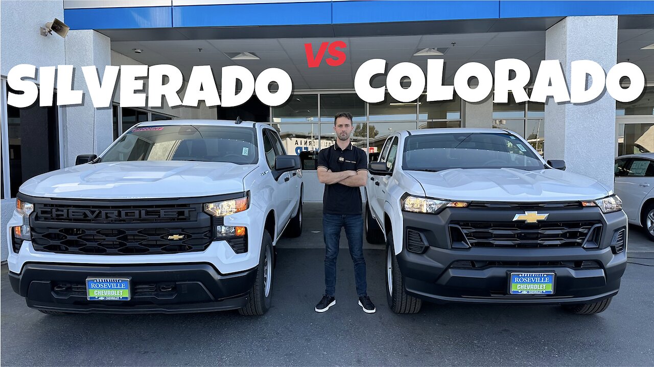 2025 Chevrolet Silverado WT vs Colorado WT