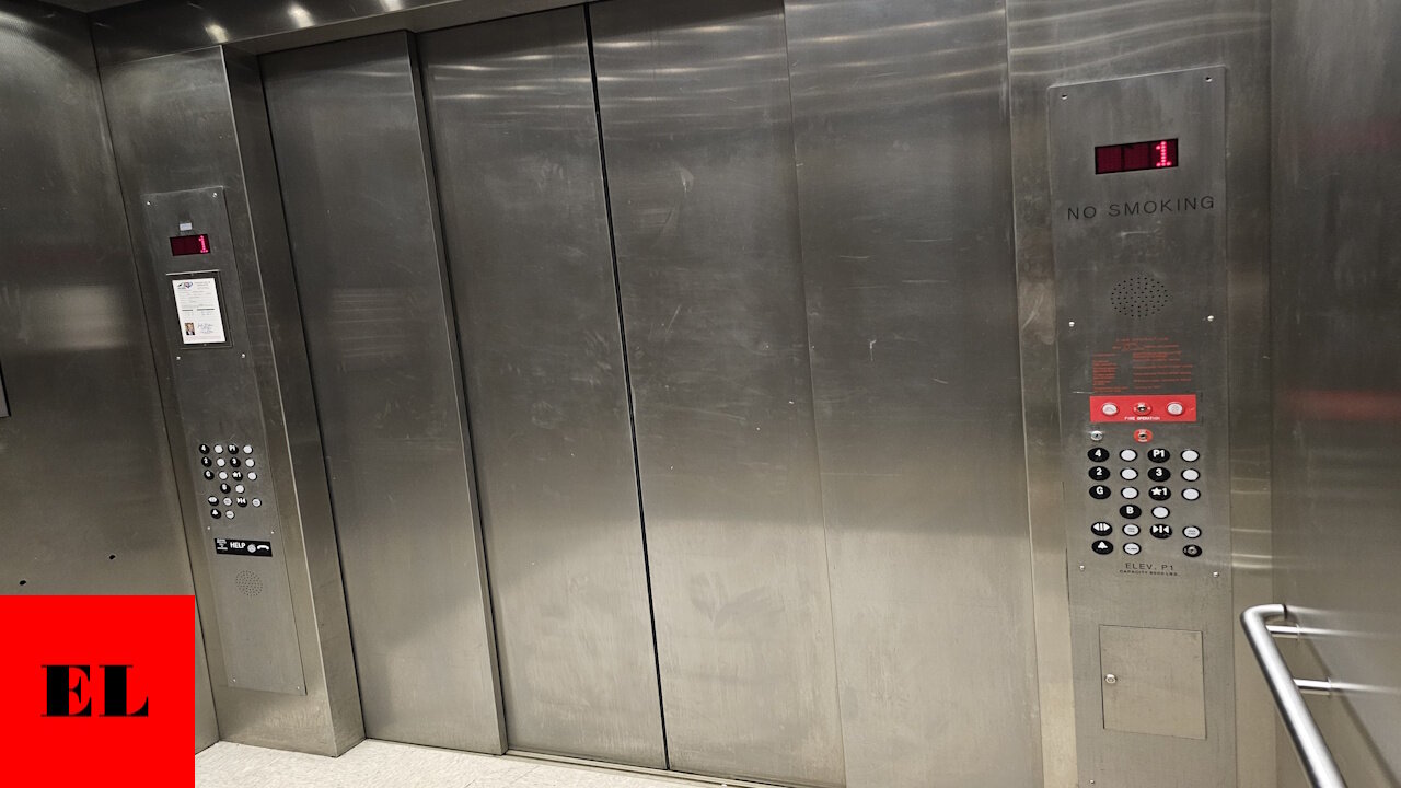 EXCLUSIVE! GIGANTIC Thyssenkrupp ISIS Traction Elevator - UNC CH Chapman Hall (Chapel Hill, NC)