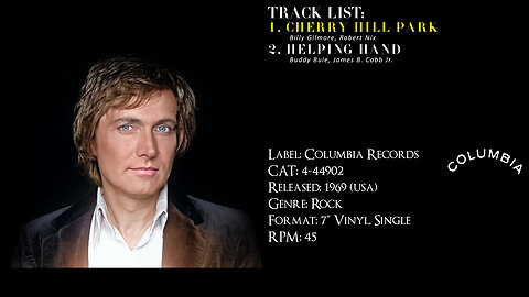 Billy Joe Royal – Cherry Hill Park (Full Record) – 1969 – CAT.# 4-44902