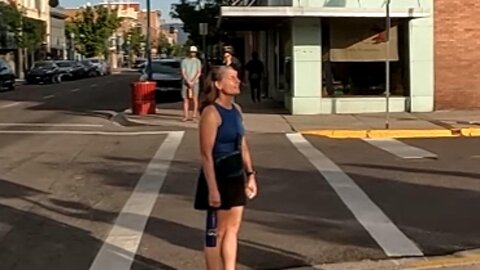 BASED Street Preacher TRIGGERS Devil Loving Woman w/ the TRUTH at Pocatello Art Walk 2025 (Part #3)