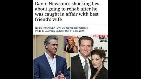 DID YOU KNOW ABOUT GAVIN NEWSOM AND HIS DRINKING PROBLEM MELTDOWNS⁉️