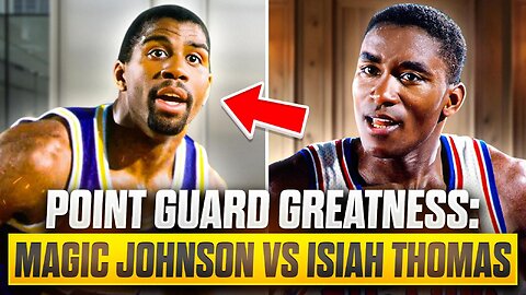 The Bitter Rivalry Between Magic Johnson & Isiah Thomas