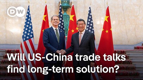 US and China begin new round of trade tariff talks | DW News