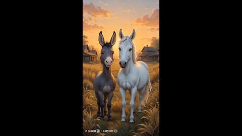 "The Honest Donkey" #short #viral #cartoon #animation