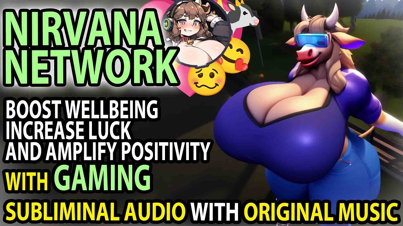 ๐พ NIRVANA NETWORK ๐พ Gaming/Media Levels Up Your Luck, Wellbeing & Positivty Subliminal Music๐๐