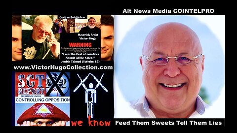 Gertjan Zwiggelar Victor Hugo Adrenochrome Alt News Media Cowards SGT Report X22 Report Charlie Ward
