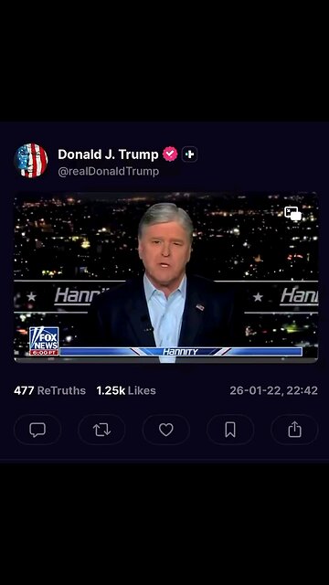 Trump dropped this Iran post on Truth Social.